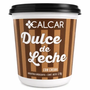 dulce de leche calcar con crema 1kg