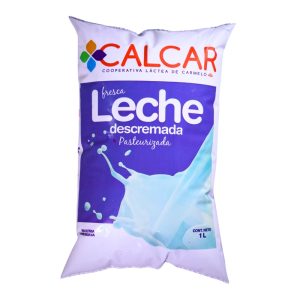 leche fresca descremada calcar 1 l