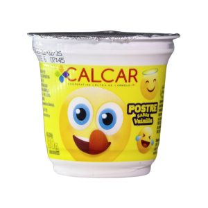 postre sabor vainilla calcar