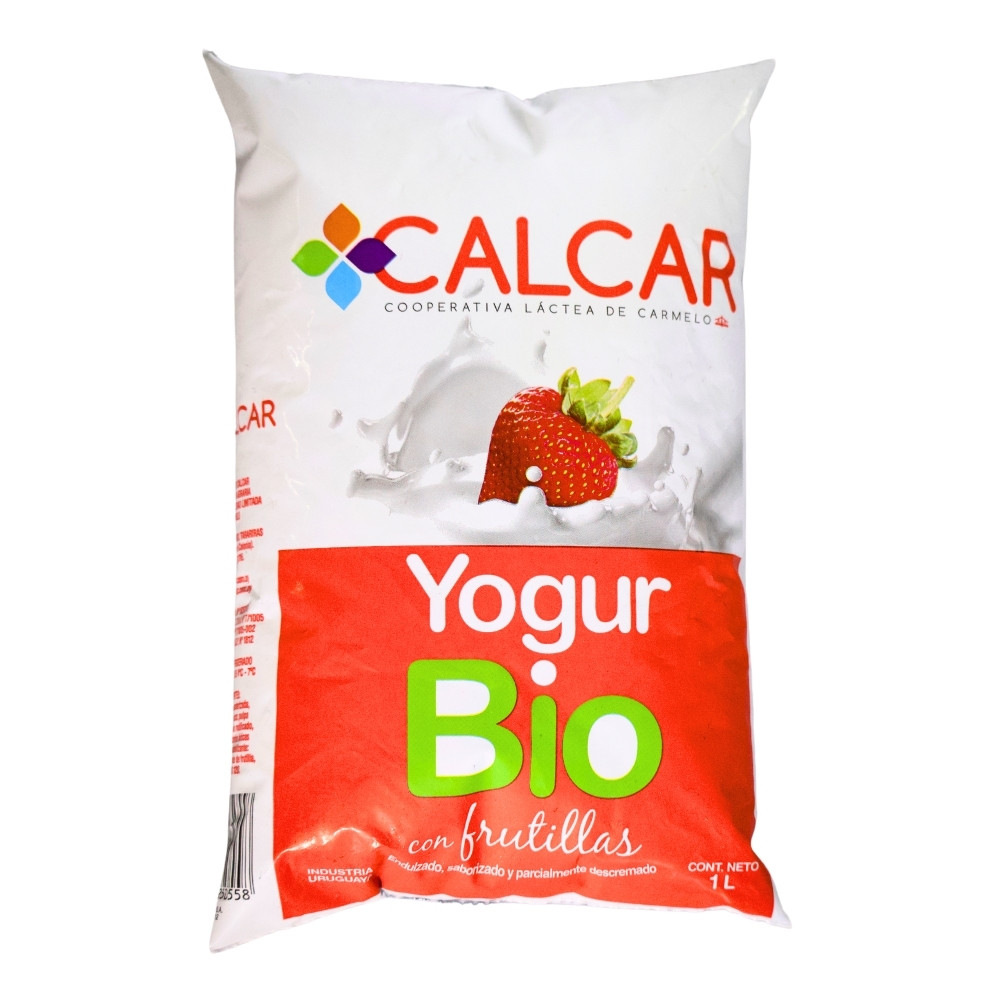 Inicio yogur bebible bio sabor frutilla calcar