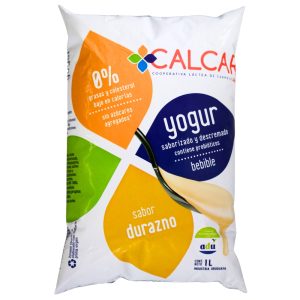yogur bebible 0% sabor durazno calcar