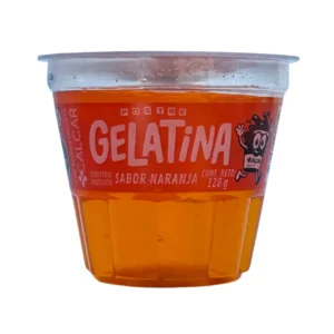 gelatina de naranja calcar