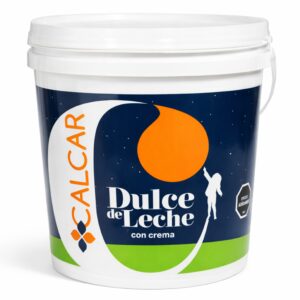 dulce de leche con crema calcar 4,8 kg